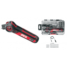 Avvitatore a batteria agli ioni con testa girevole